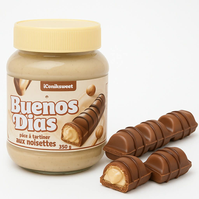 Buenos Dias Crème de Noisettes Grillées 350g