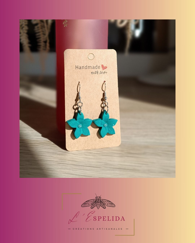 Lil'Flowers Vert d'eau