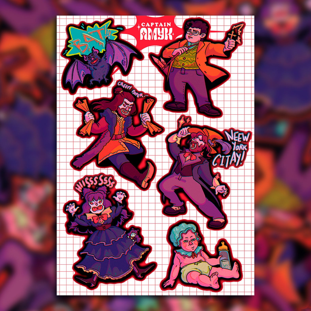 STICKER SHEET ✦ What We do in the Shadows