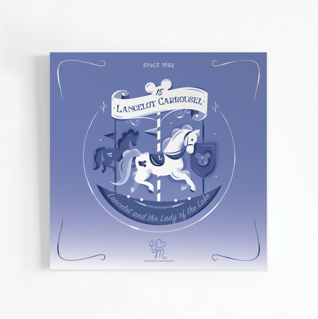 Illustration Attractions Légendaires | 15 Lancelot Carrousel