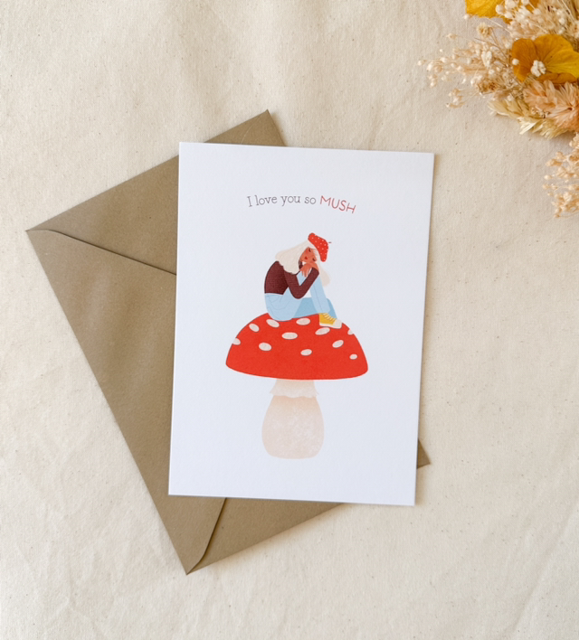 Carte I love you so MUSH
