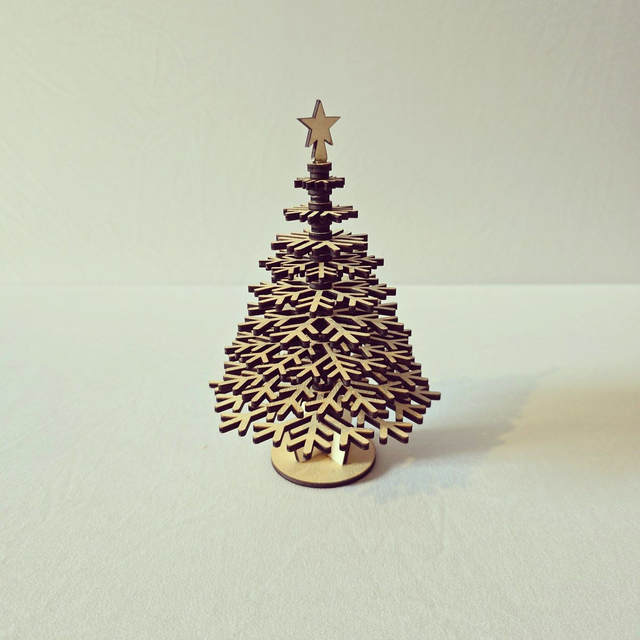 Sapin flocon de neige