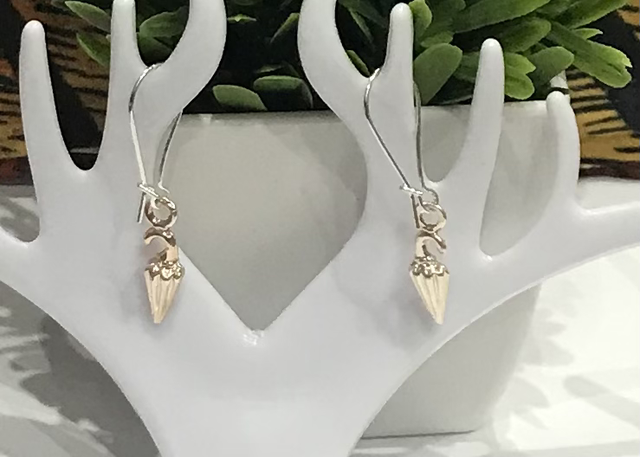 Silver Dangling Earrings- SDE65