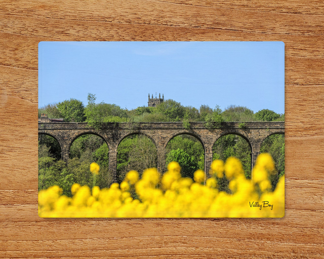 "Penistone Viaduct" Glass Worktop Saver  