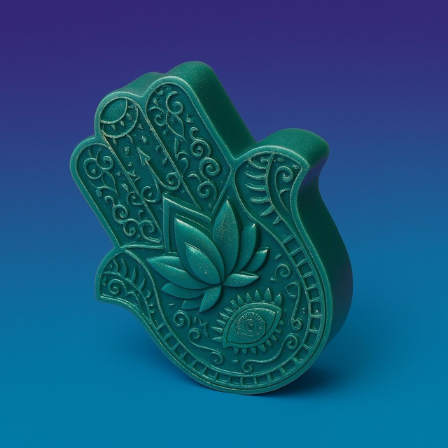 Caramel Puddin Hamsa Hand Wax Melt