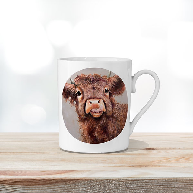 Wee Tablet Fine Bone China Mug