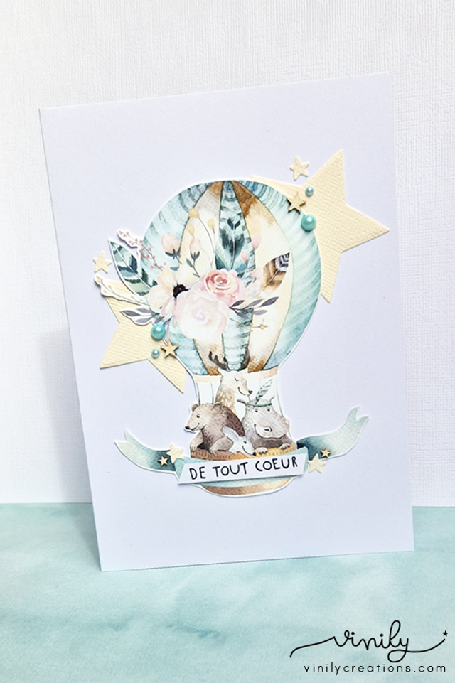 Carte "De tout coeur"