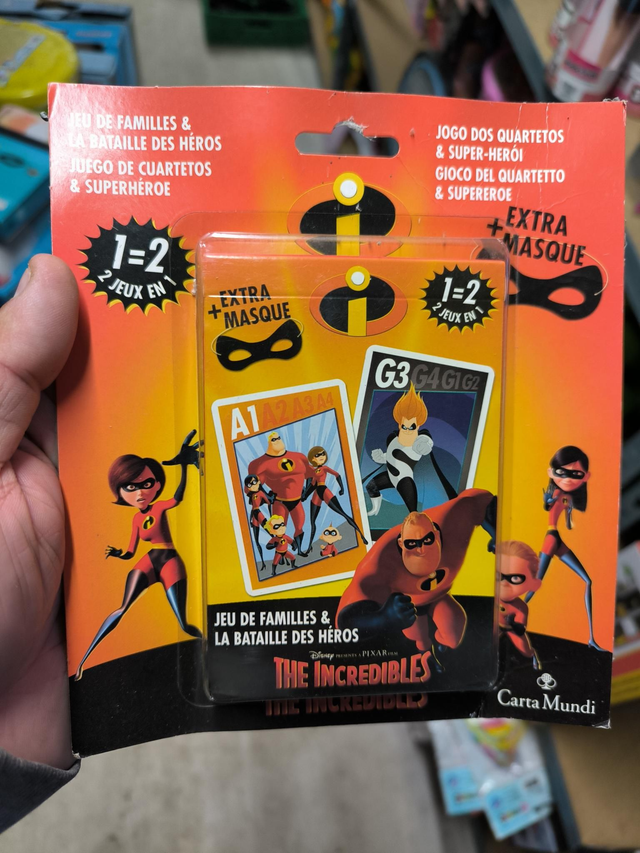 JEU 2 EN 1 INDESTRUCTIBLES 