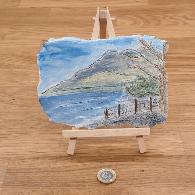 Crummock Water ceramic wall art