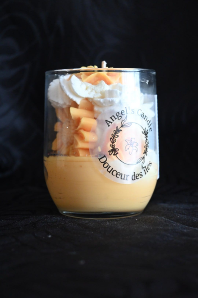 Bougie Douceur des Îles – Évasion exotique &amp; naturelle