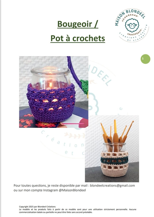 Tuto pot à crayons 