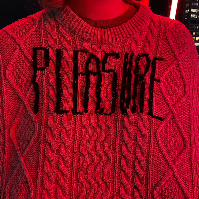Pleasure jumper upcycled