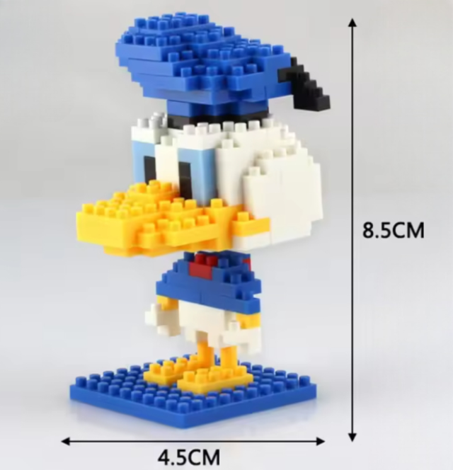 Pato de chaqueta azul · Nivel medio