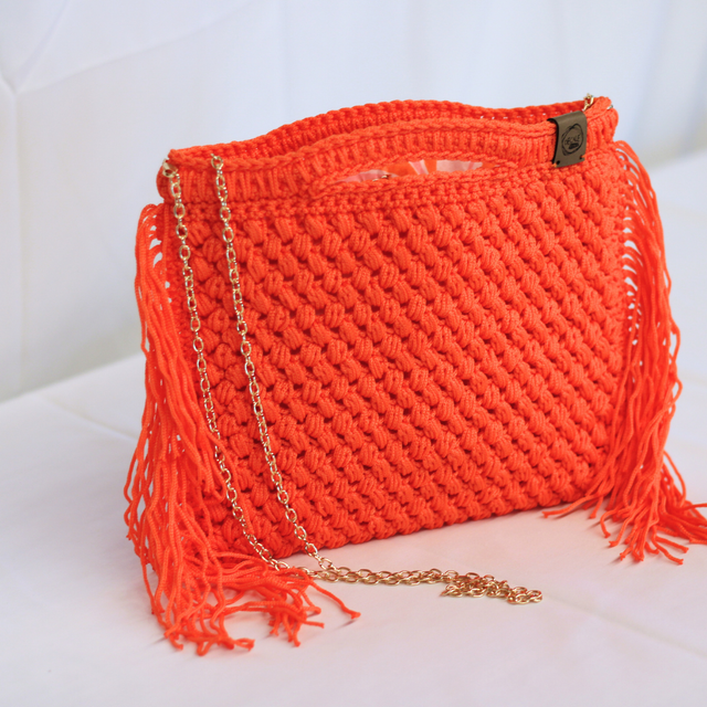 Sac Pochette Pepette Orange