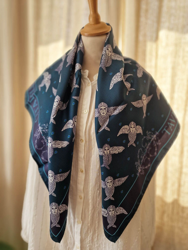 CARRÉ SANT&#039;ANTONE BLEU 90