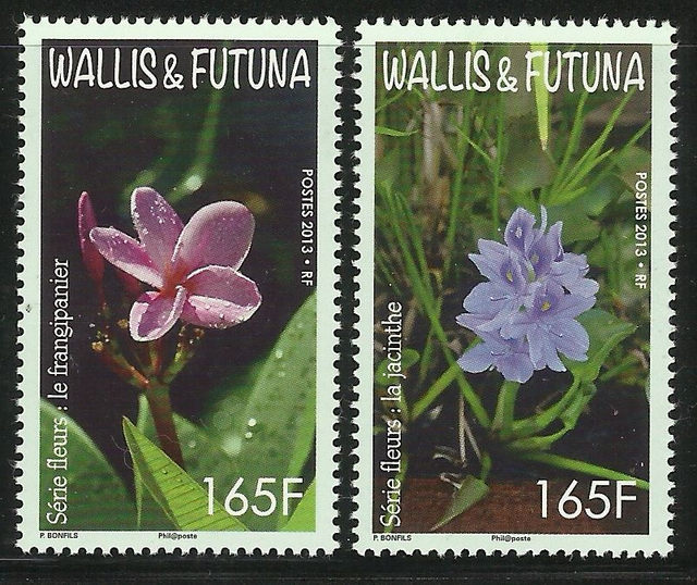 Wallis &amp; Futuna 2013 Flowers MNH
