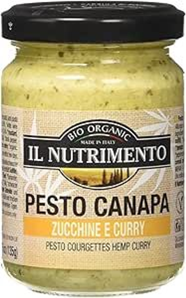 PESTO CANAPA/ZUCCHINE &amp; CURRY BIO 130GR