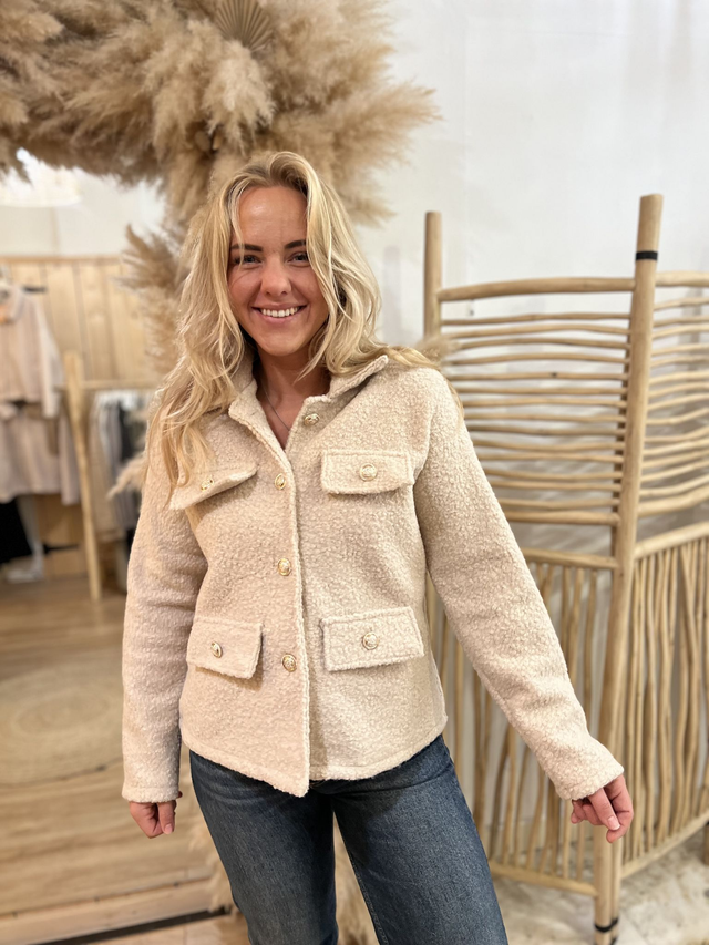 New Collection Jasje Beige One Size