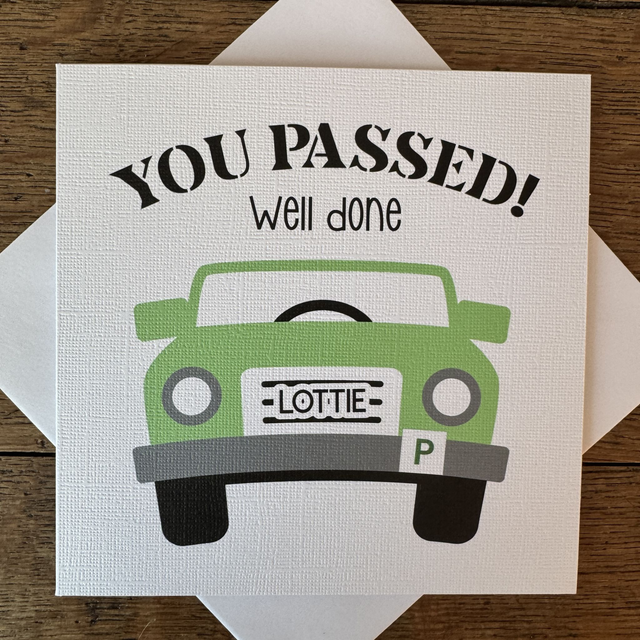 F97 Driving Test - You Passed