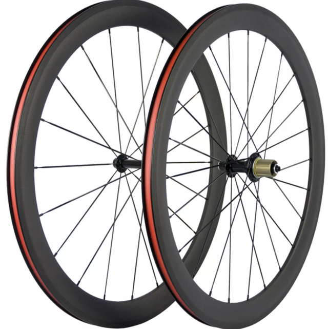 Novatec 271 Carbon Fibre Clincher Wheelset - 50mm