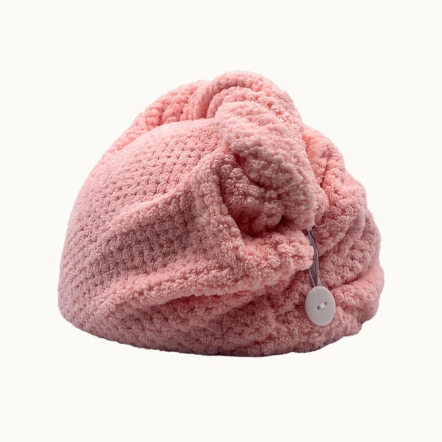 Serviette cheveux microfibres