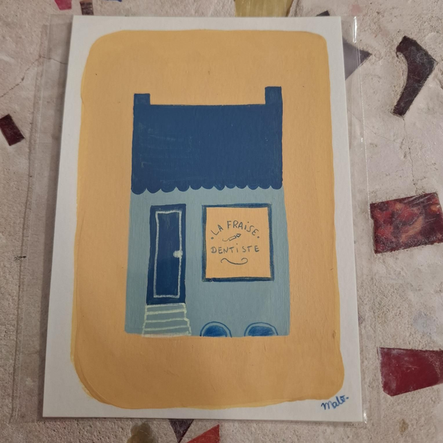 Mal41 A6 originale Maison du dentiste 