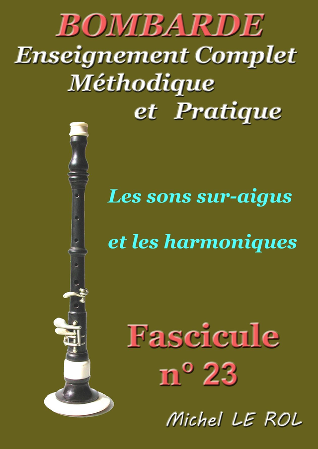 Fascicule 23 Sons suraigus et harmoniques