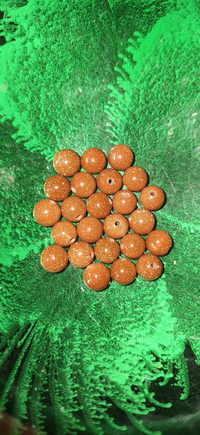 Goldstone man-made 8mm