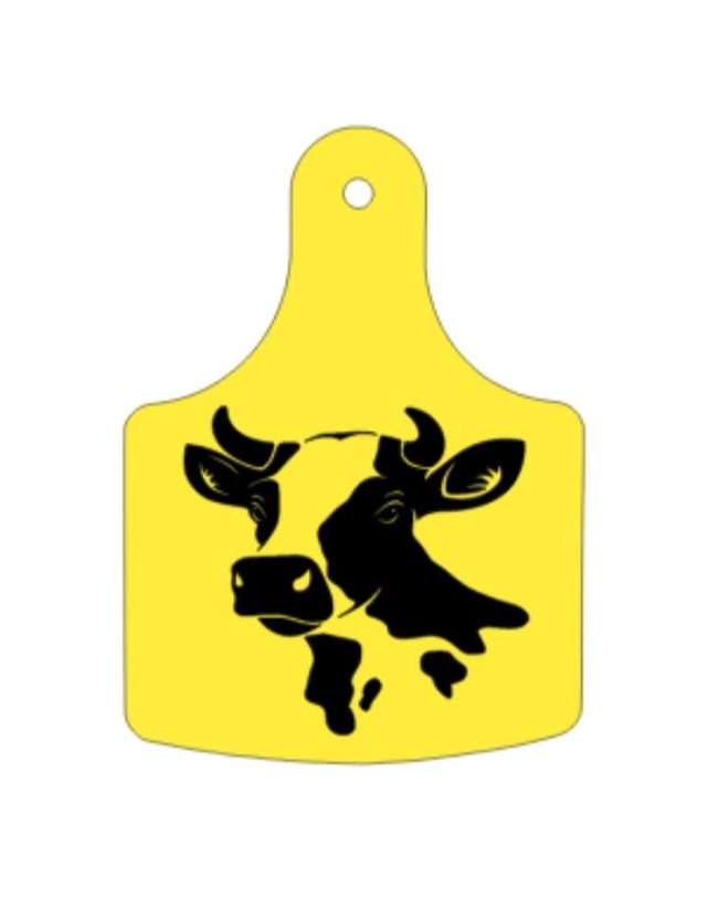 Cow key ring