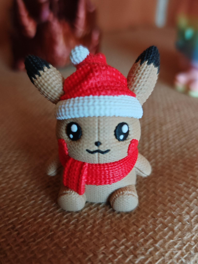 Weihnachtspikachu Schlüsselanhänger