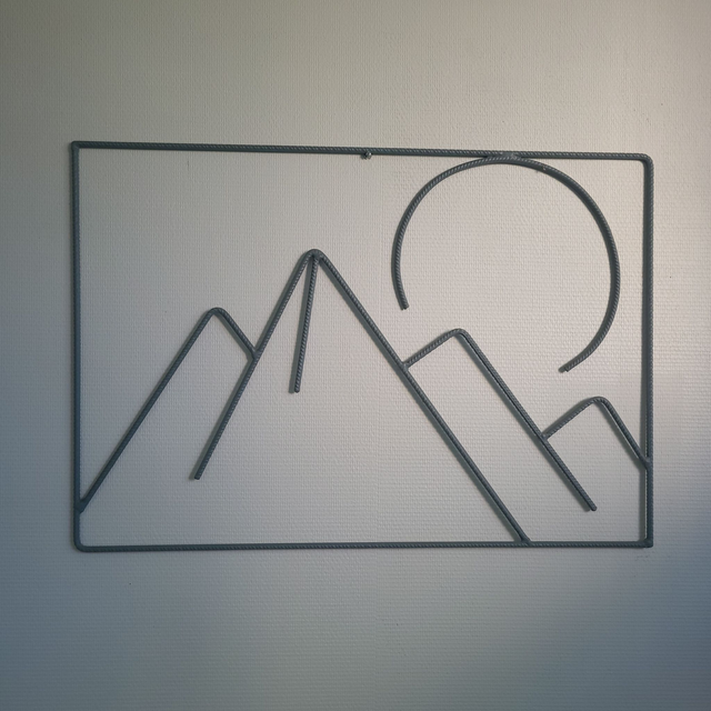 "L'Écho des Monts" 80x55 cm