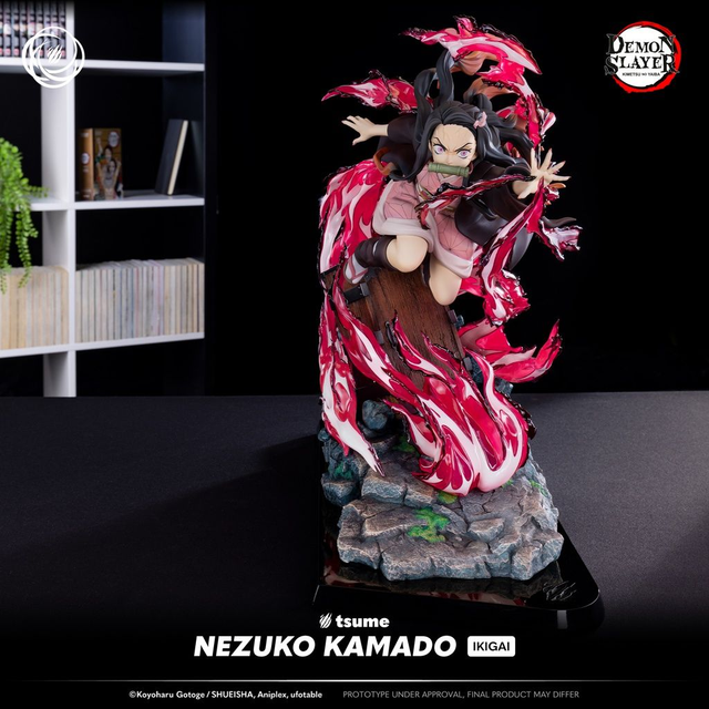 Preordine (T2/26-T3/26) Nezuko Kamado - Demon Slayer - Statua Ikigai Tsume Art 1/6 (30cm) 👹🔥(Anche a rate! 👇)
