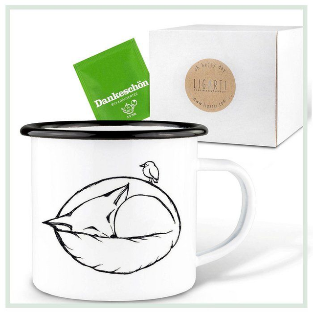Mug " Renard endormi "