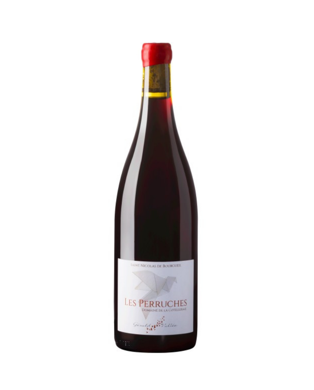T15A Carton de 3 bouteilles de "Cotelleraie St Nicolas de Bourgueil "Les Perruches" 2022"