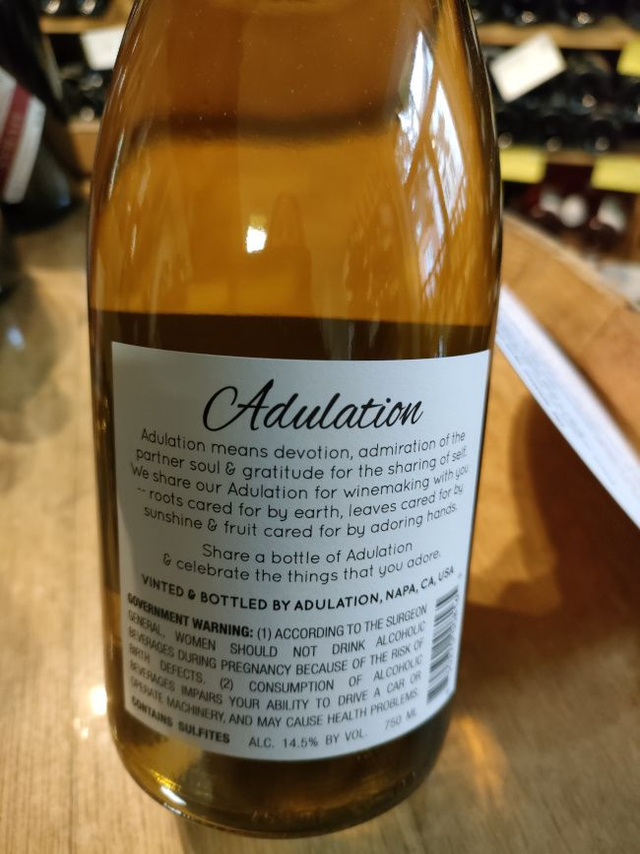 Adulation 2020 - Blanc Sec Tranquille - Adulation