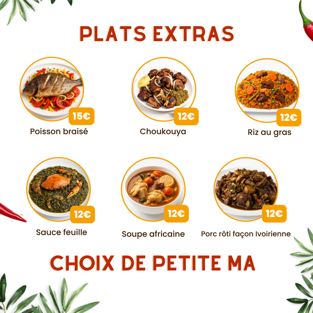Plat Extra - Choix de Petite Ma