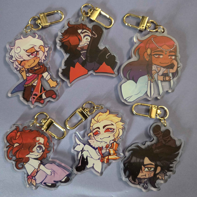 [LAST CHANCE!] The Arcana Keychains