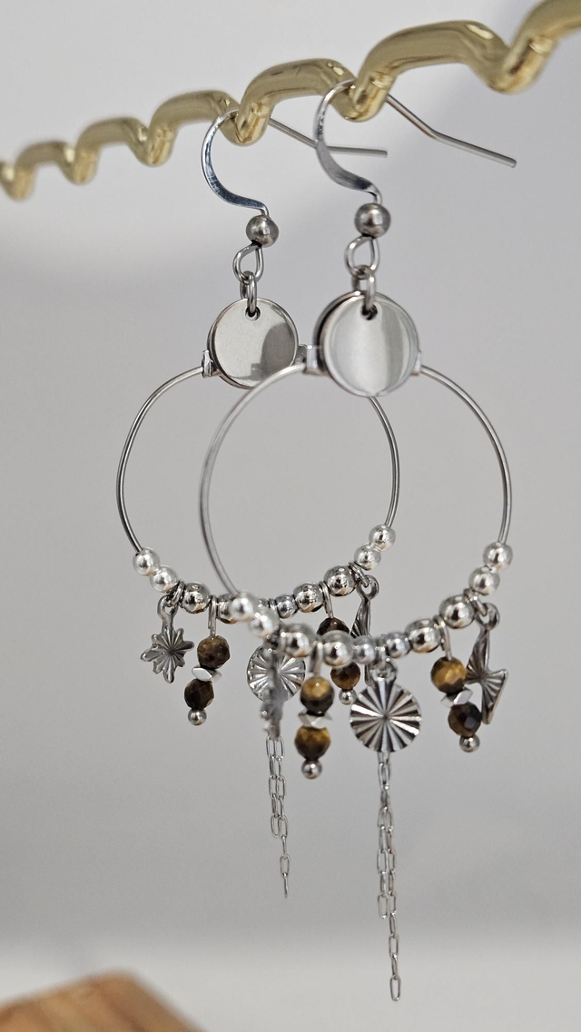 Boucles d&#039;oreilles créoles 