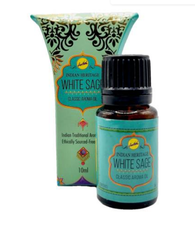 Aceite Aromático Salvia Blanca - Sree Vani *807