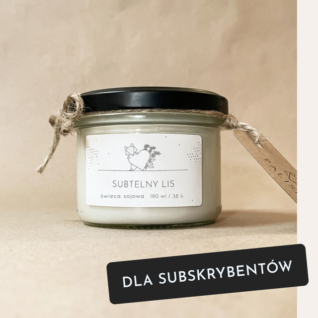SUBTELNY LIS | jaśmin i lilia