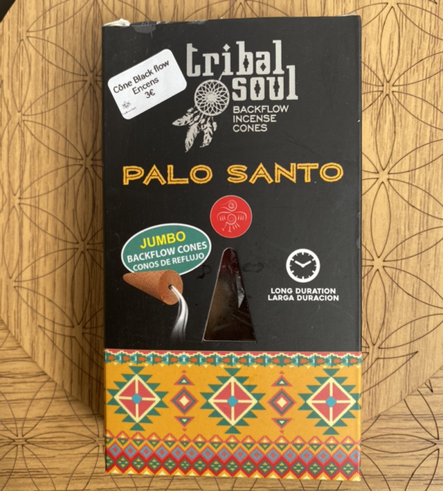 Encens Cônes Blackflow Palo Santo