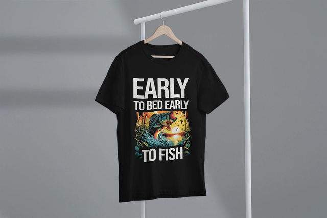 Early to Bed, Early to Fish Dad's Fishing Pursuit Outdoor