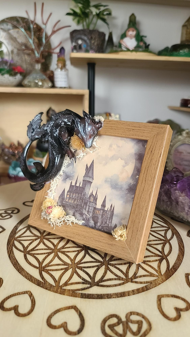 Cadre photo ✨️ Dragon de Terre 🐉 Shungite