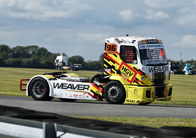 ICA3720 Bradley Harvey #96 BTRC British Truck Racing Championship Motorsport Photographic Print