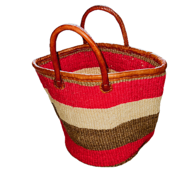 Hand-woven Sisal Shopping Bag (M12)