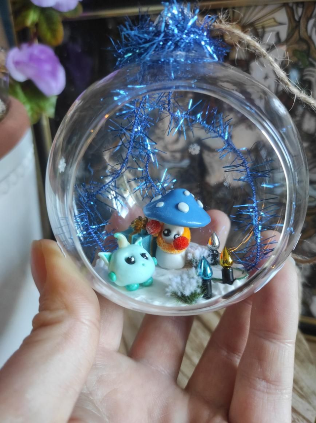 Boule féerique de Noël 2025 n°5