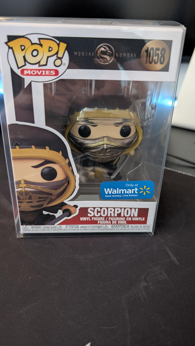Funko Pop Mortal Kombat Scorpion 1058