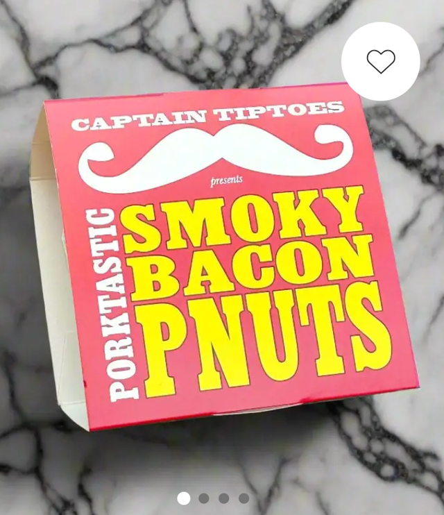 Captain Tiptoes Smoky Bacon Peanuts