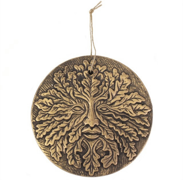 Green Man Terracotta Plaque
