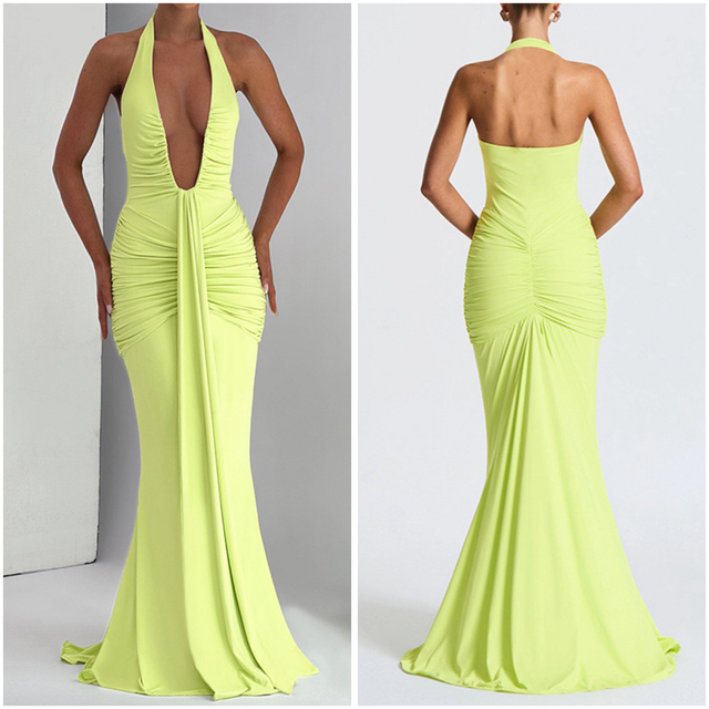 Robe “Éclat Citronné” (M)